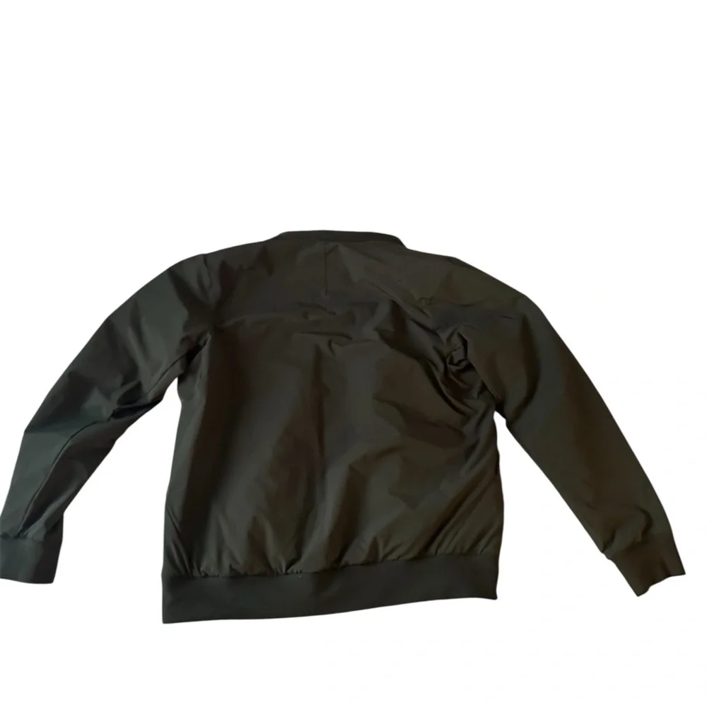 Lululemon Switch Over Bomber Jacket Dark Olive Mens Small